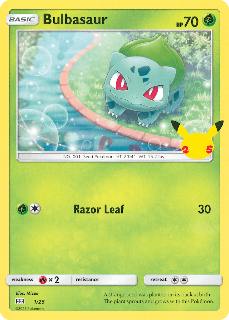 Bulbasaur McDonald's Collection 2021