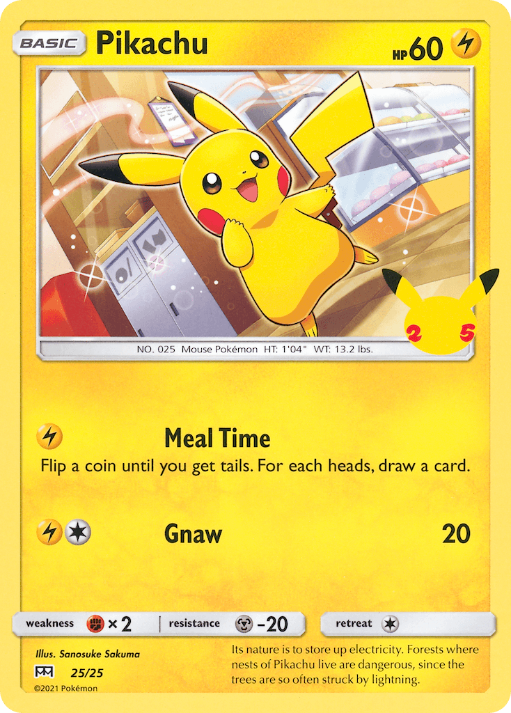 Pikachu McDonald's Collection 2021