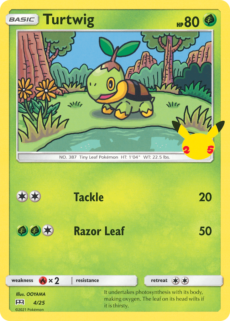 Turtwig McDonald's Collection 2021