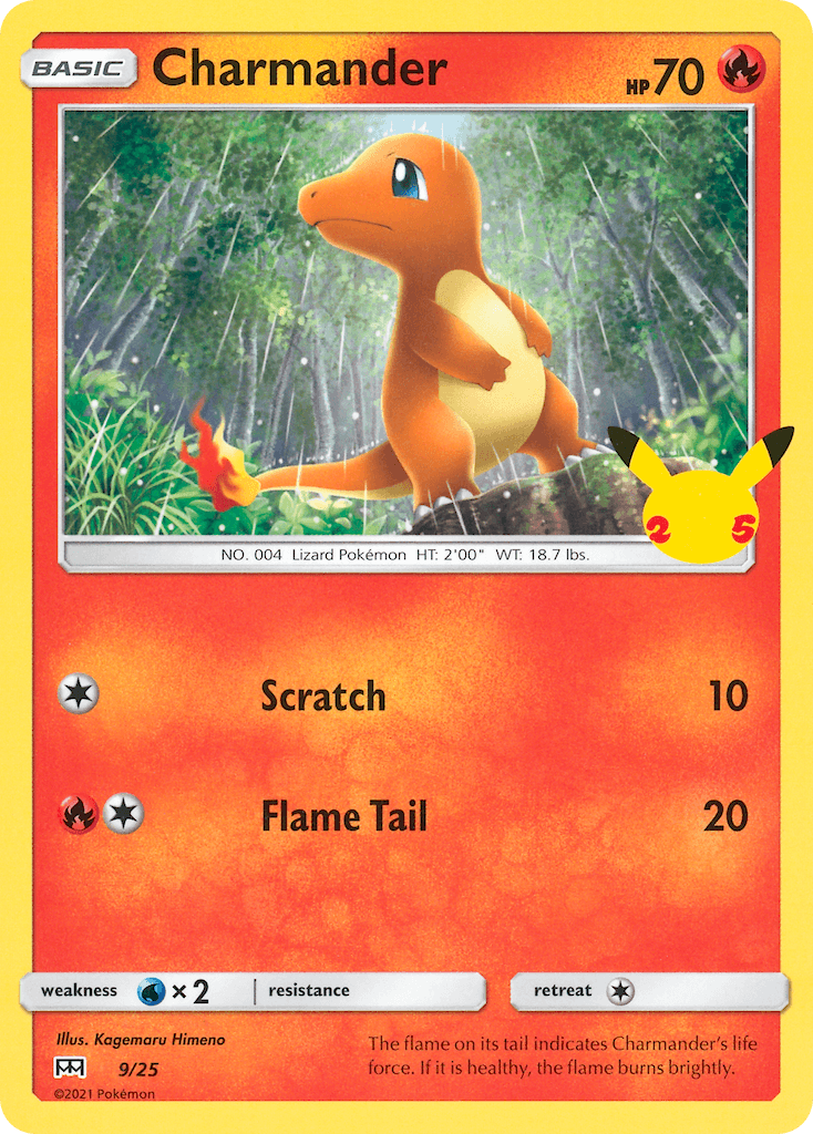 Charmander McDonald's Collection 2021
