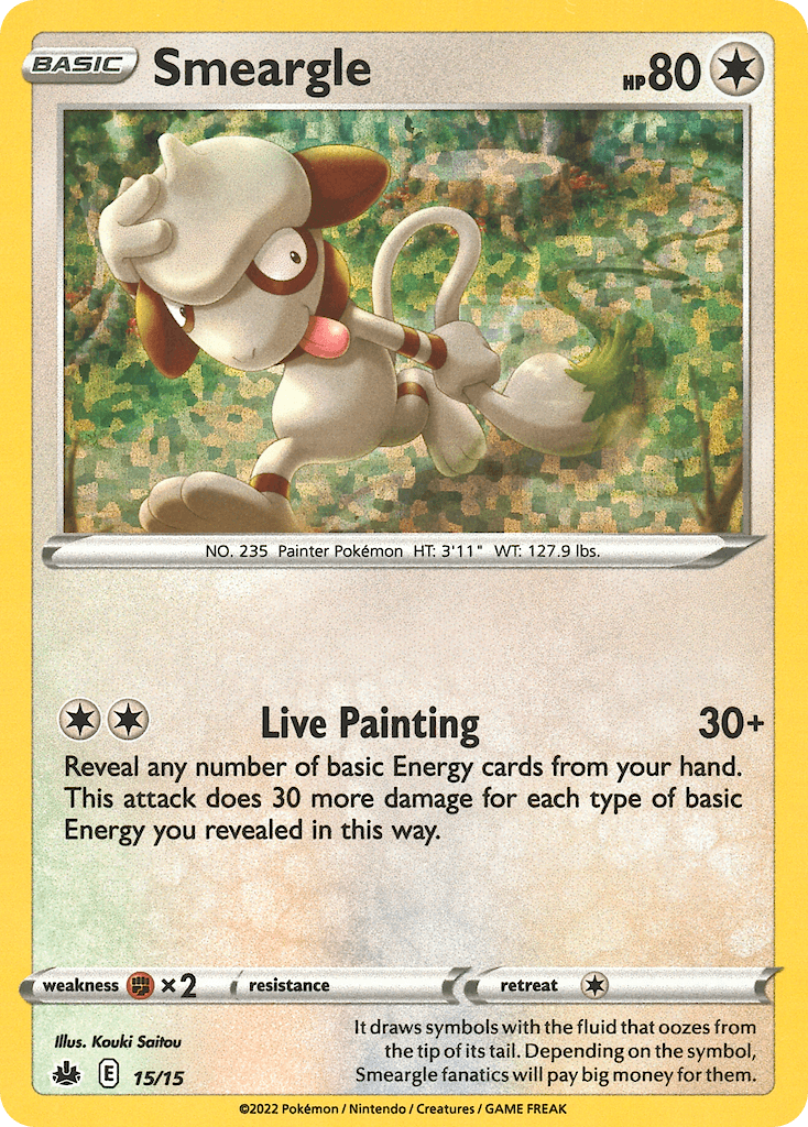 Smeargle McDonald's Collection 2022