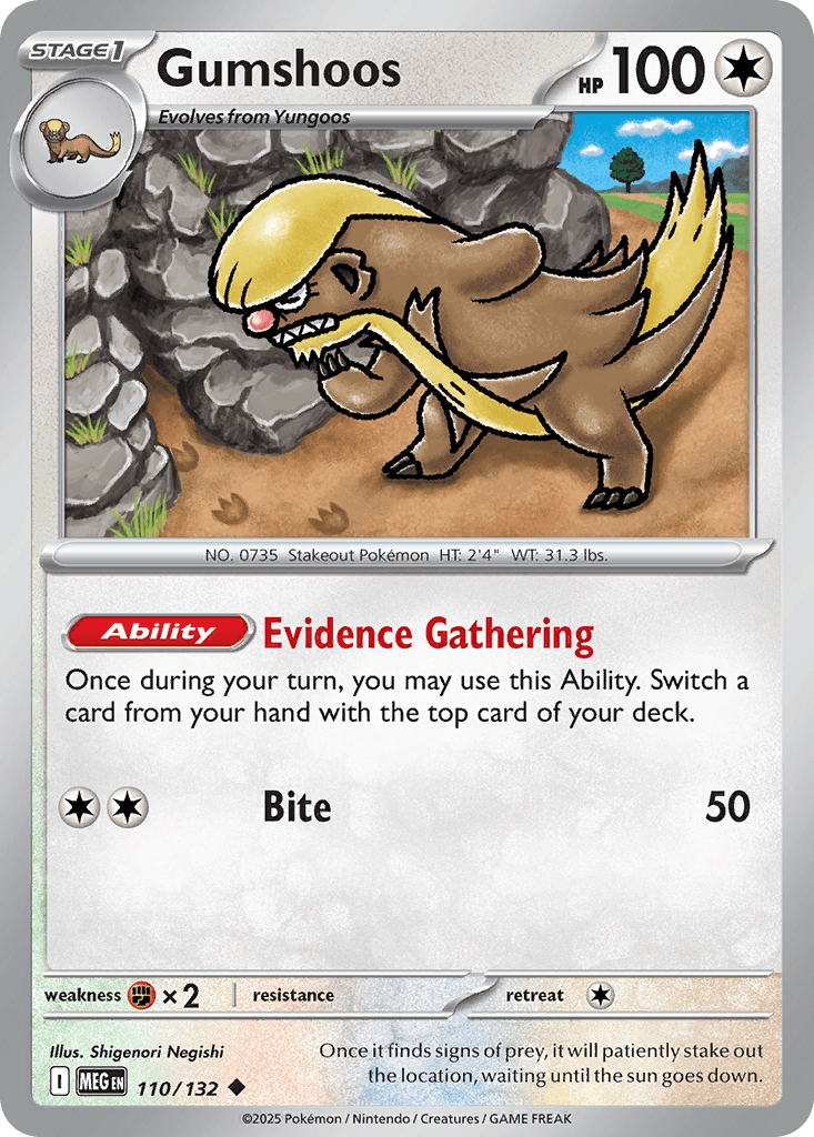 Gumshoos Mega Evolution