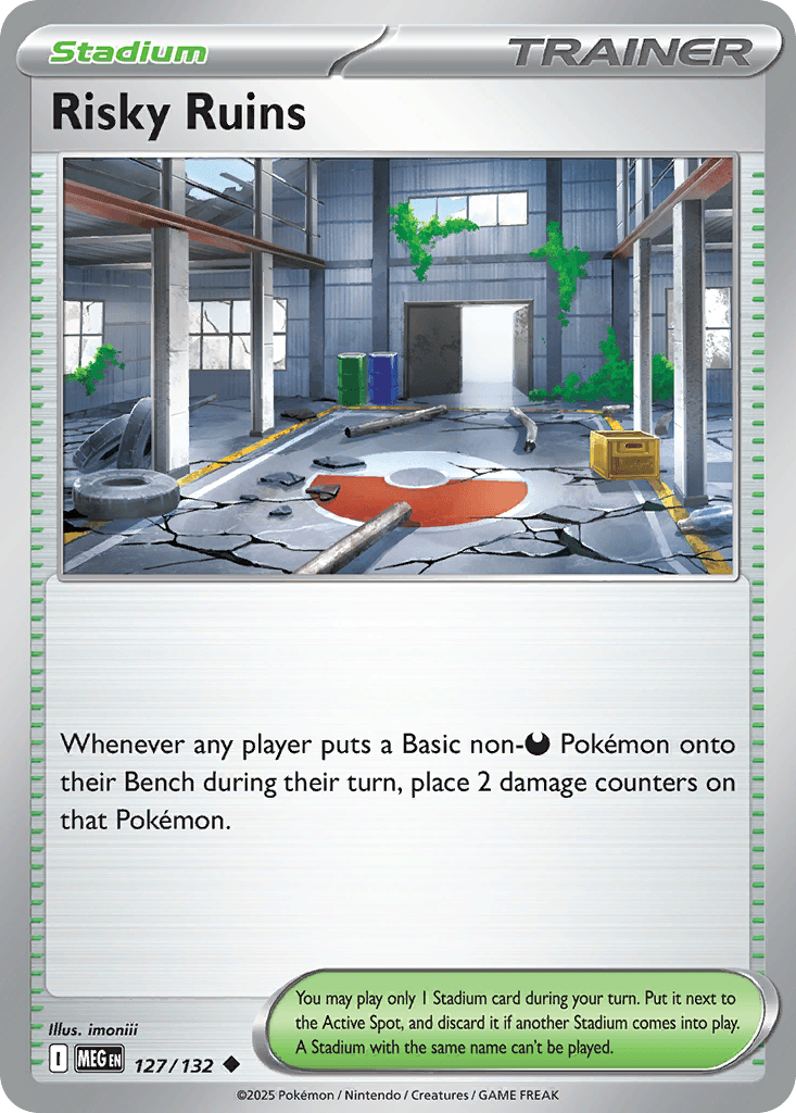Risky Ruins Mega Evolution