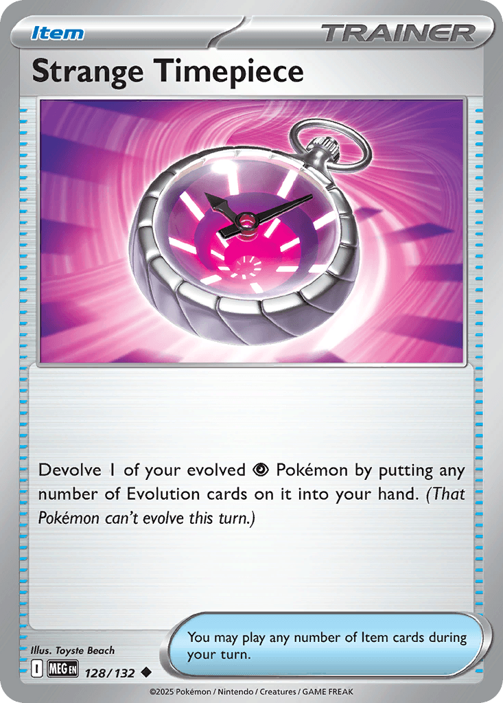 Strange Timepiece Mega Evolution