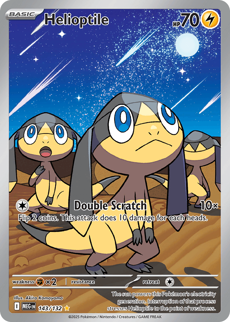 Helioptile Mega Evolution