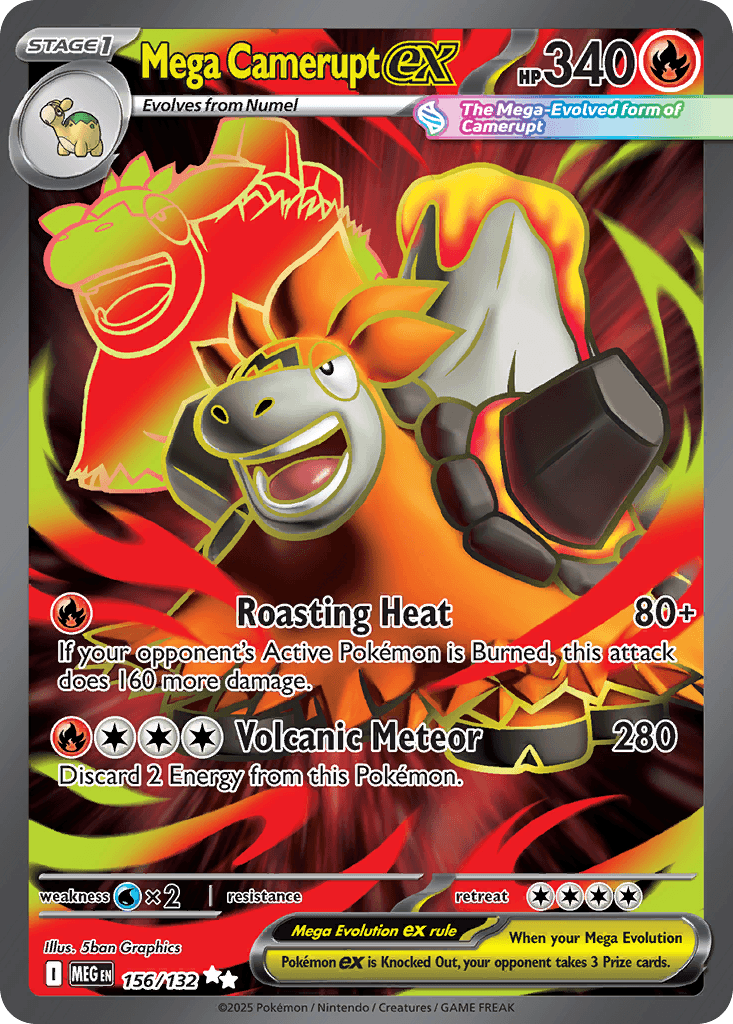 Mega Camerupt ex Mega Evolution