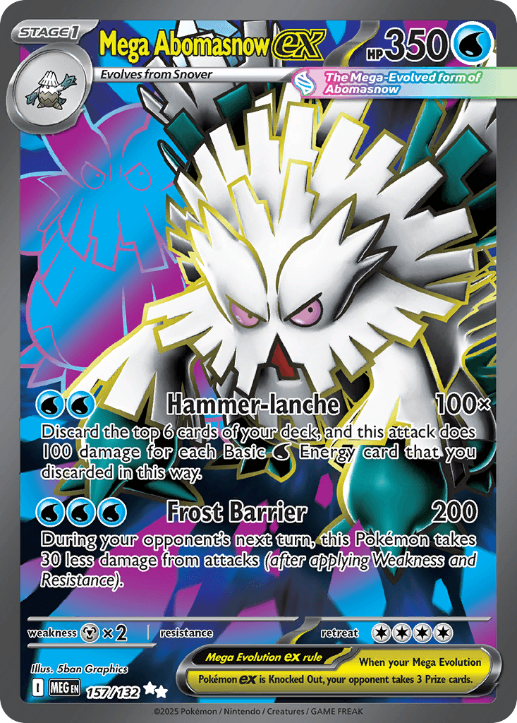 Mega Abomasnow ex Mega Evolution