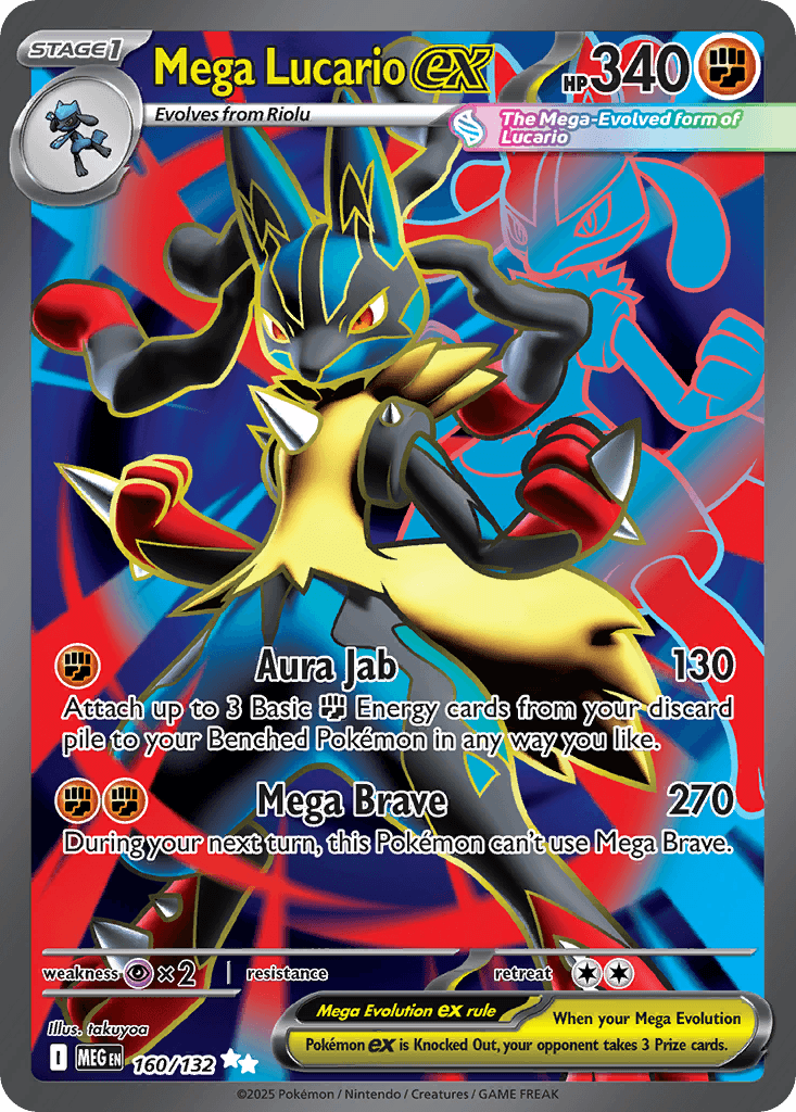 Mega Lucario ex Mega Evolution