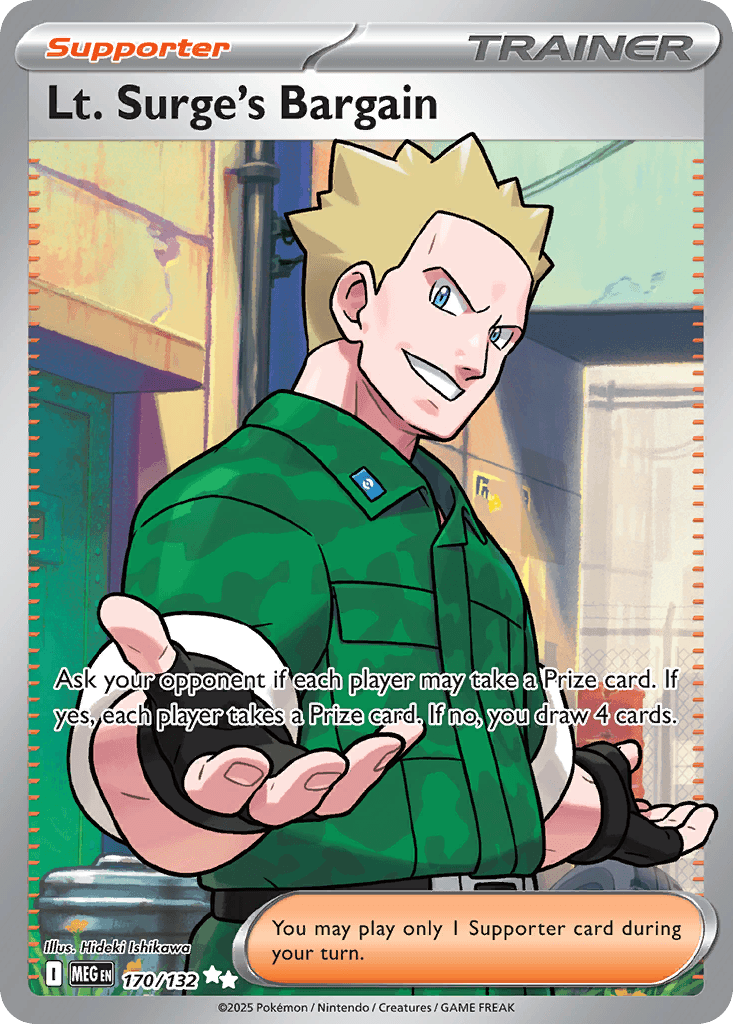 Lt. Surge's Bargain Mega Evolution