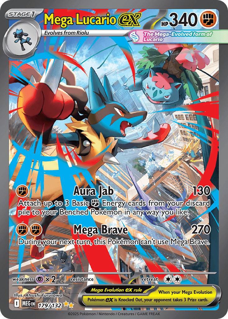 Mega Lucario ex Mega Evolution