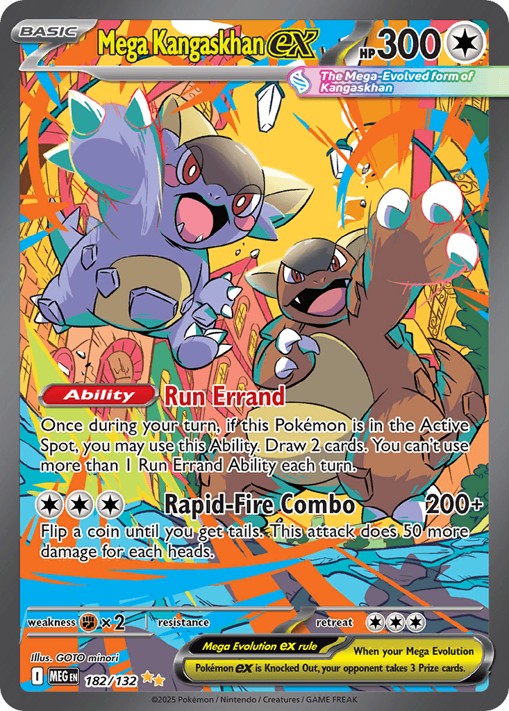 Mega Kangaskhan ex Mega Evolution