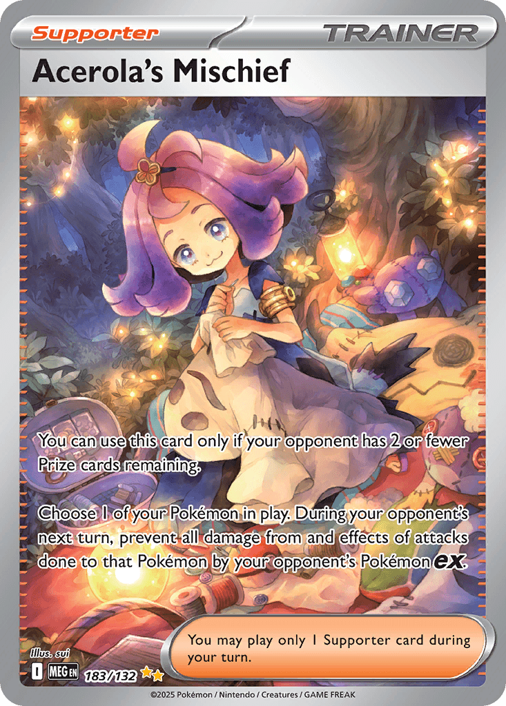 Acerola's Mischief Mega Evolution