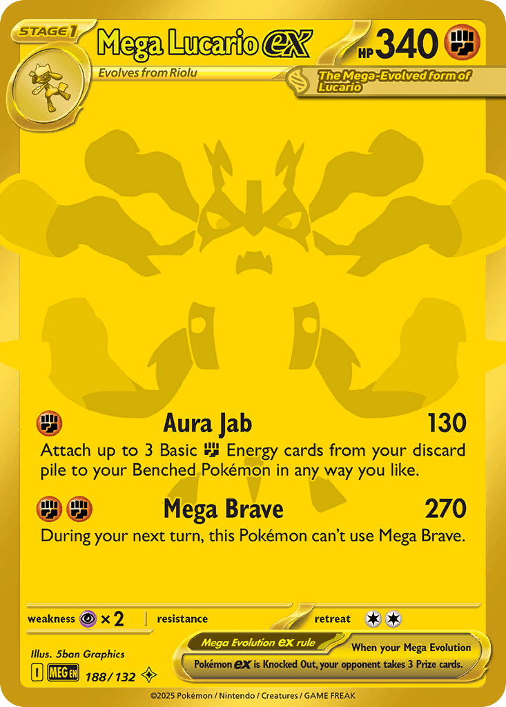 Mega Lucario ex Mega Evolution