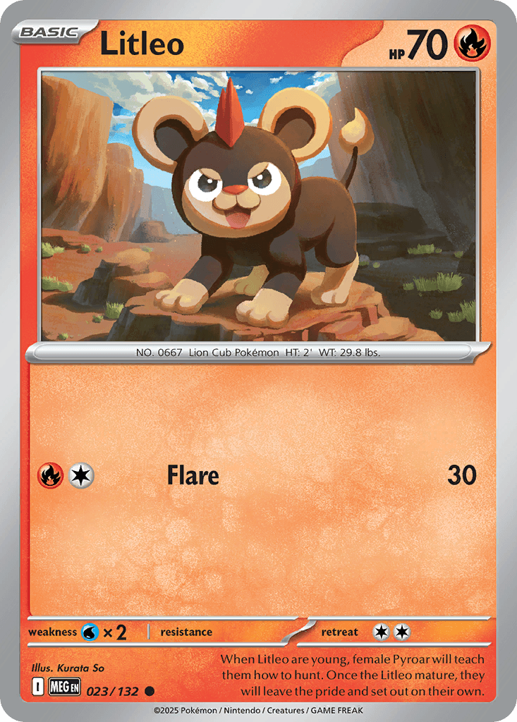 Litleo Mega Evolution