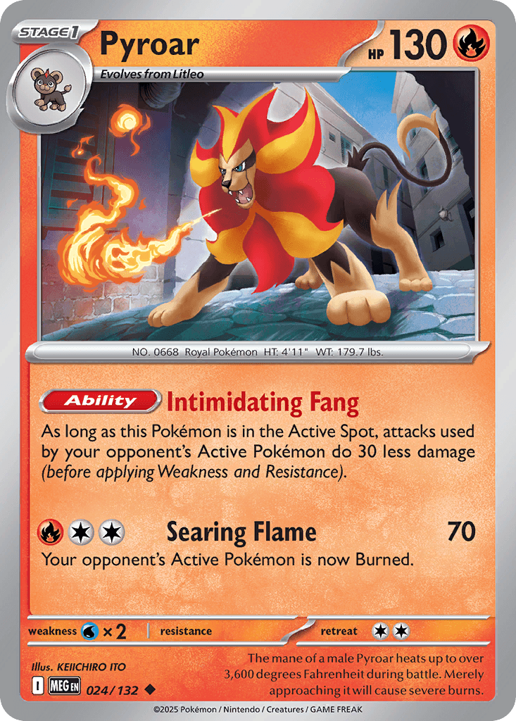 Pyroar Mega Evolution