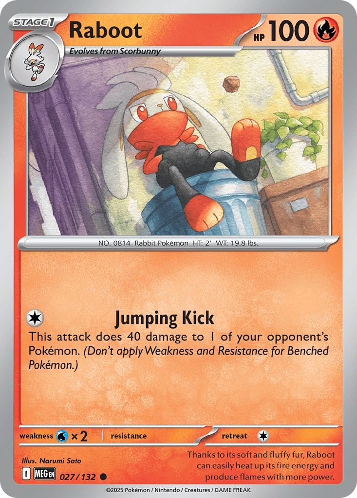 Raboot Mega Evolution