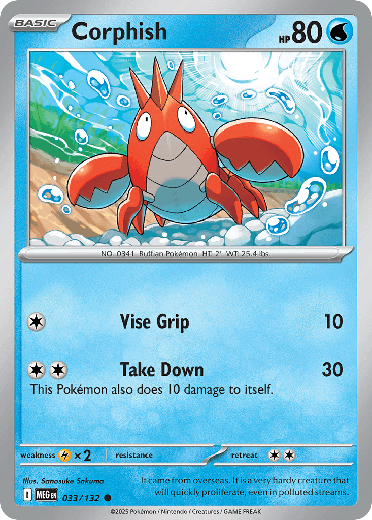 Corphish Mega Evolution