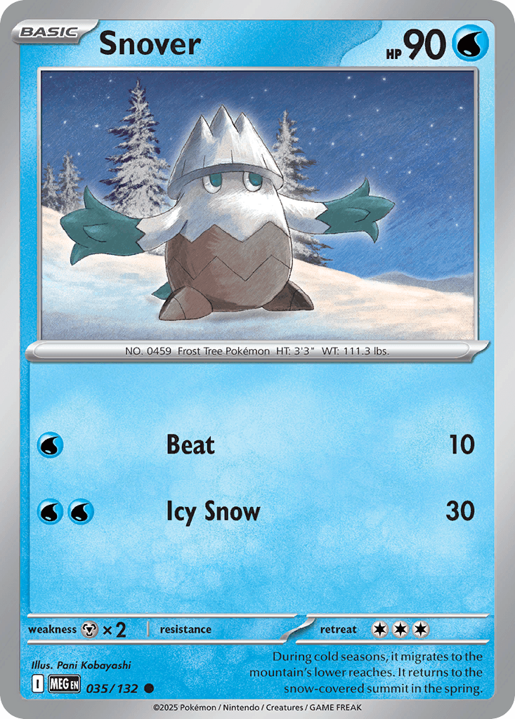 Snover Mega Evolution