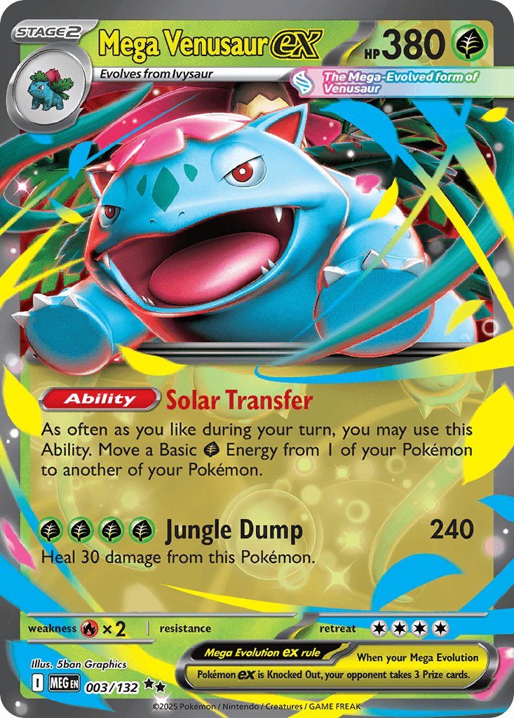 Mega Venusaur ex Mega Evolution