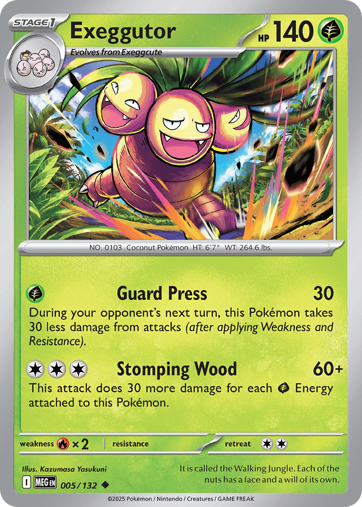 Exeggutor Mega Evolution