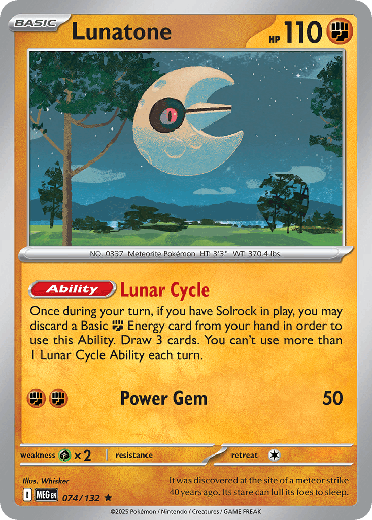 Lunatone Mega Evolution