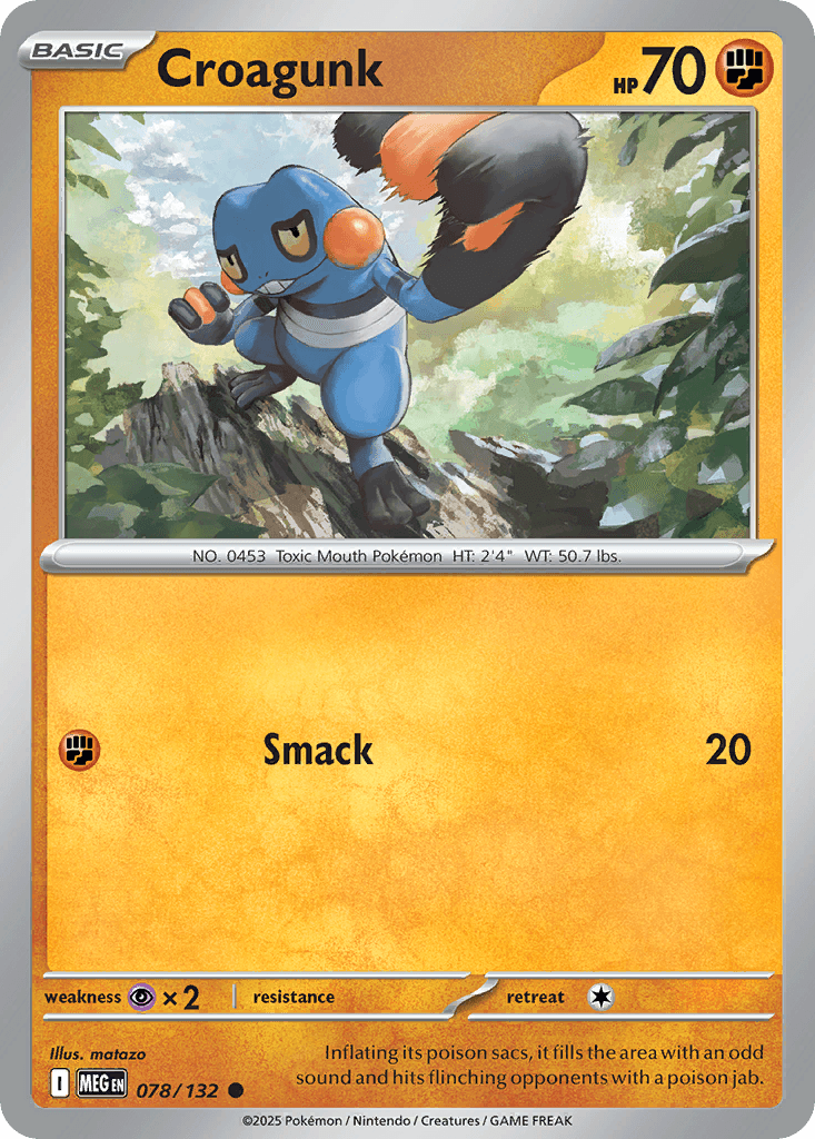 Croagunk Mega Evolution