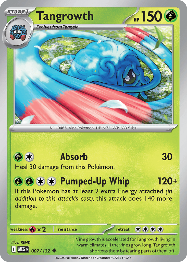 Tangrowth Mega Evolution
