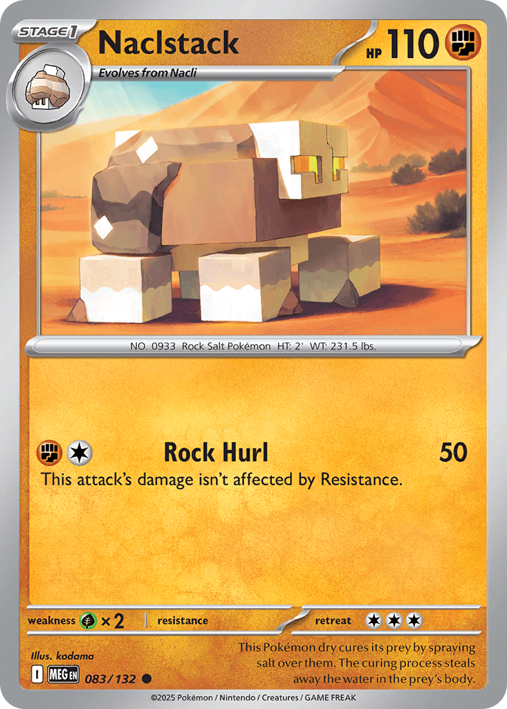 Naclstack Mega Evolution