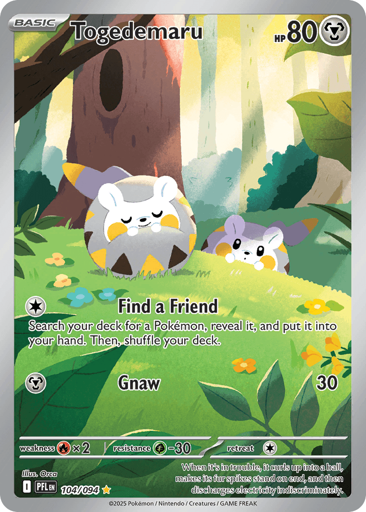 Togedemaru Phantasmal Flames
