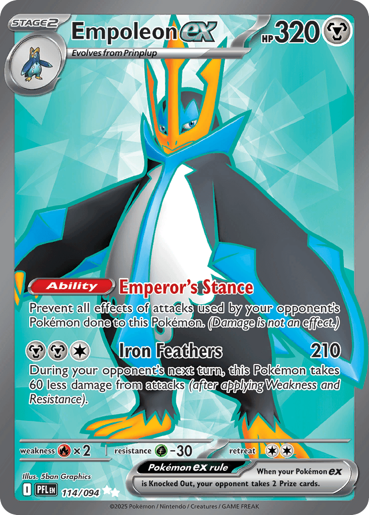 Empoleon ex Phantasmal Flames