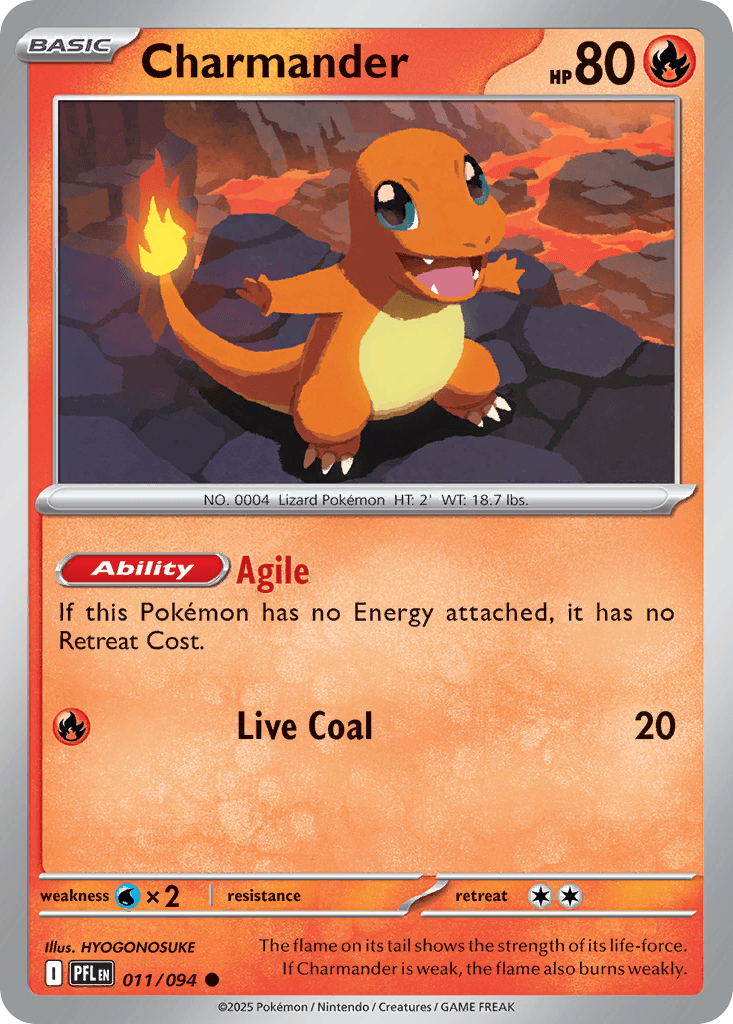 Charmander Phantasmal Flames