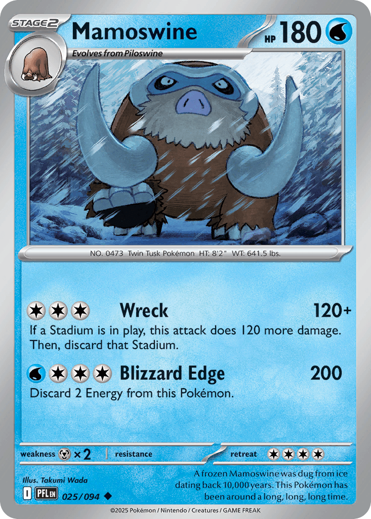 Mamoswine Phantasmal Flames