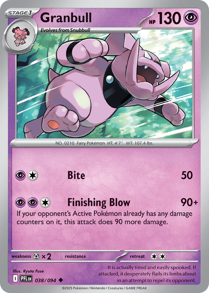Granbull Phantasmal Flames