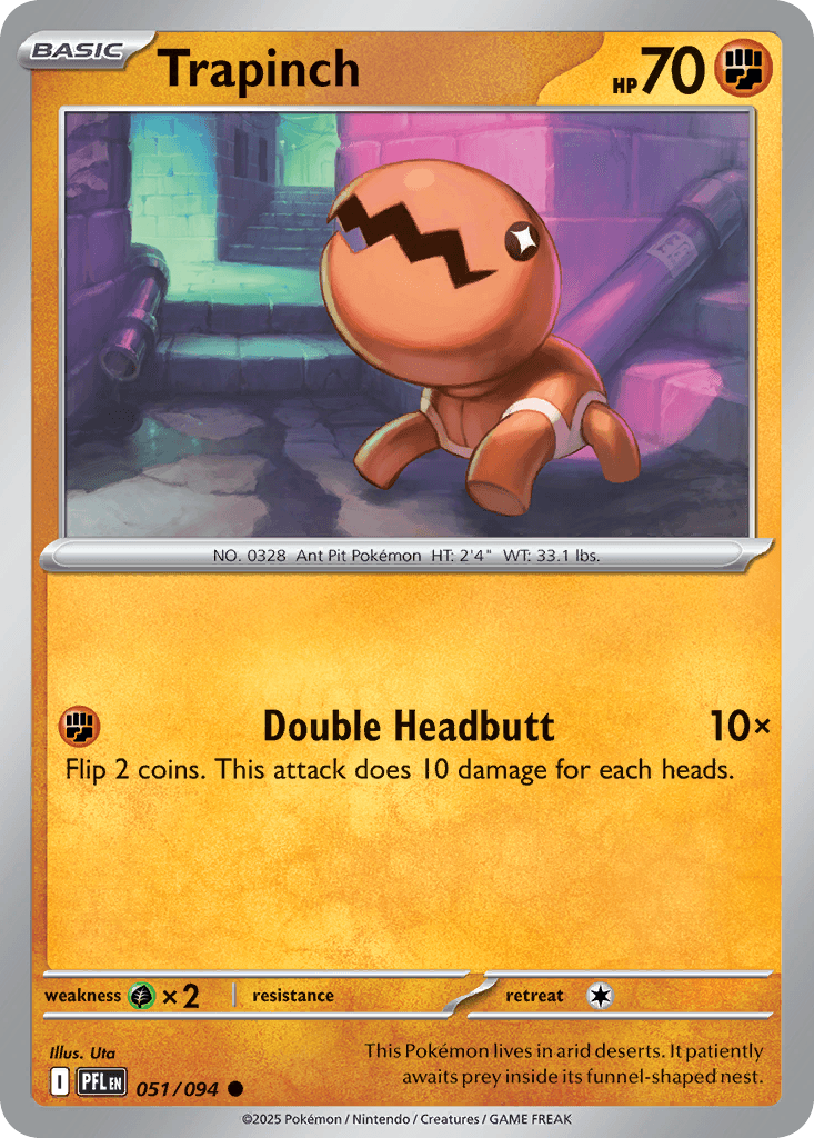 Trapinch Phantasmal Flames