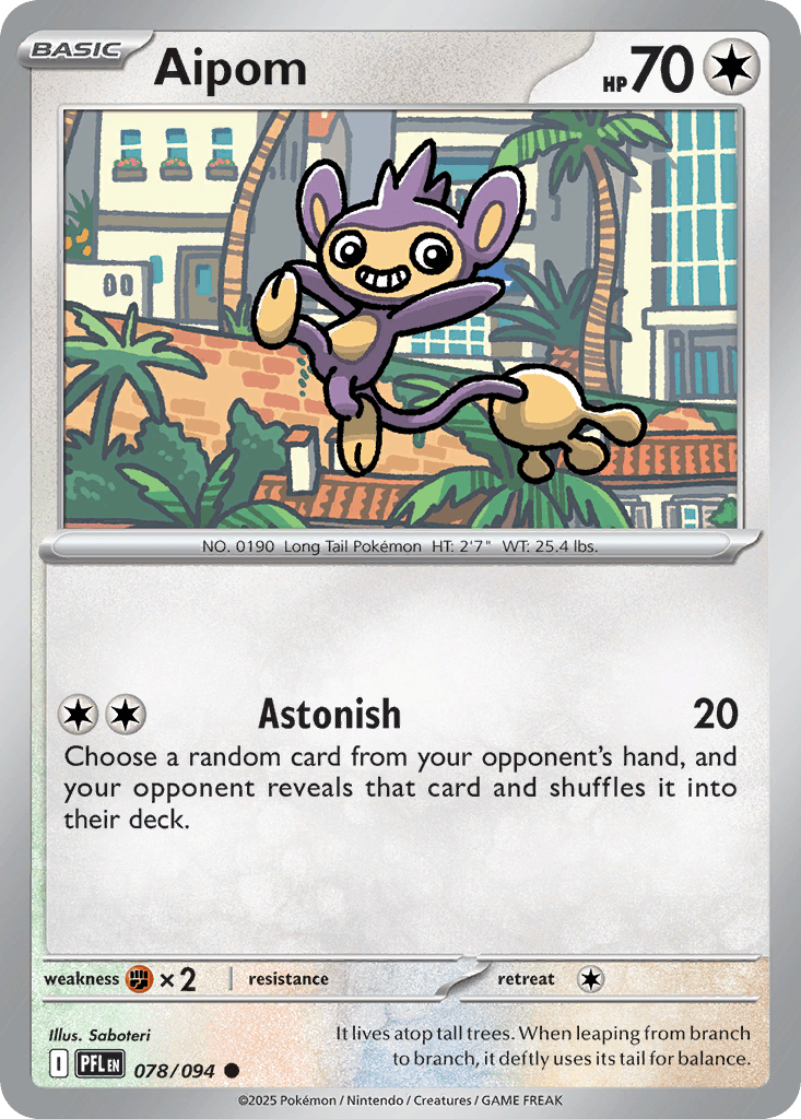 Aipom Phantasmal Flames
