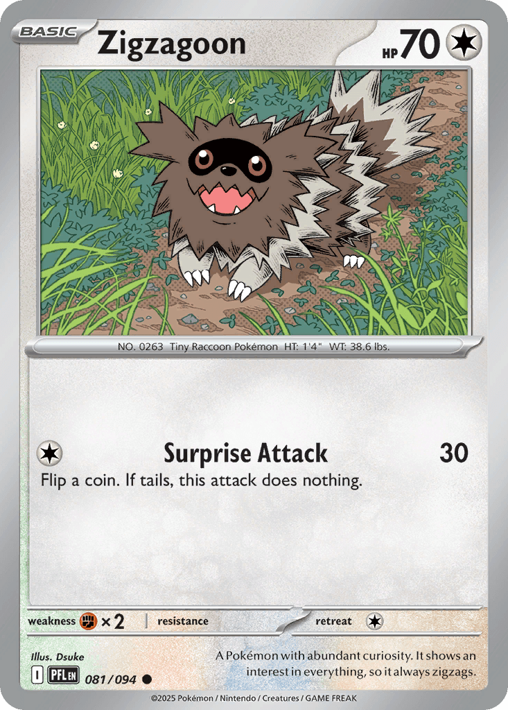 Zigzagoon Phantasmal Flames