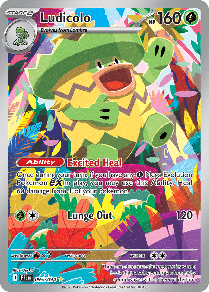 Ludicolo Phantasmal Flames