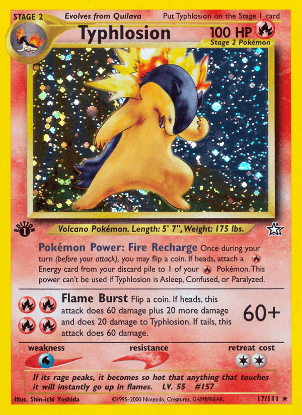 Typhlosion Neo Genesis