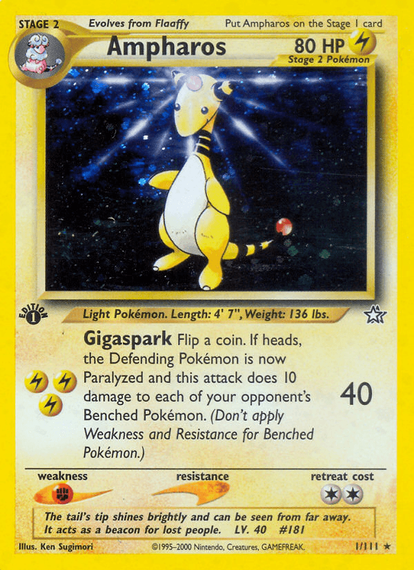 Ampharos Neo Genesis
