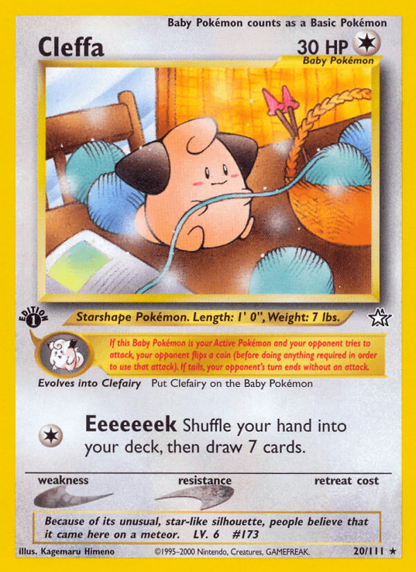 Cleffa Neo Genesis