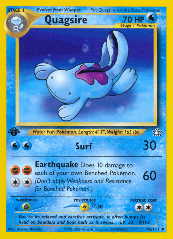 Quagsire Neo Genesis