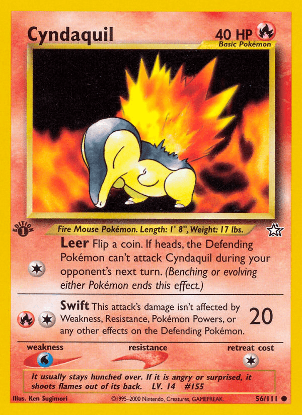 Cyndaquil Neo Genesis