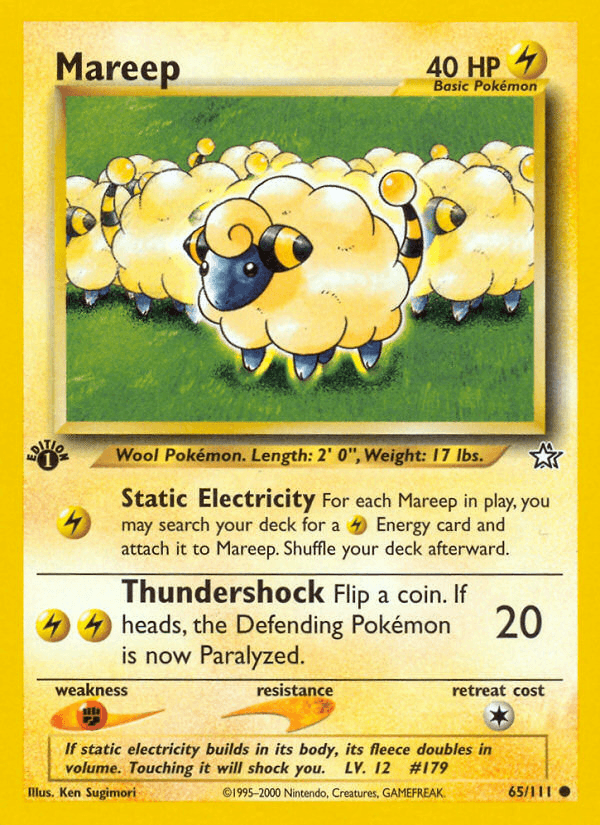 Mareep Neo Genesis