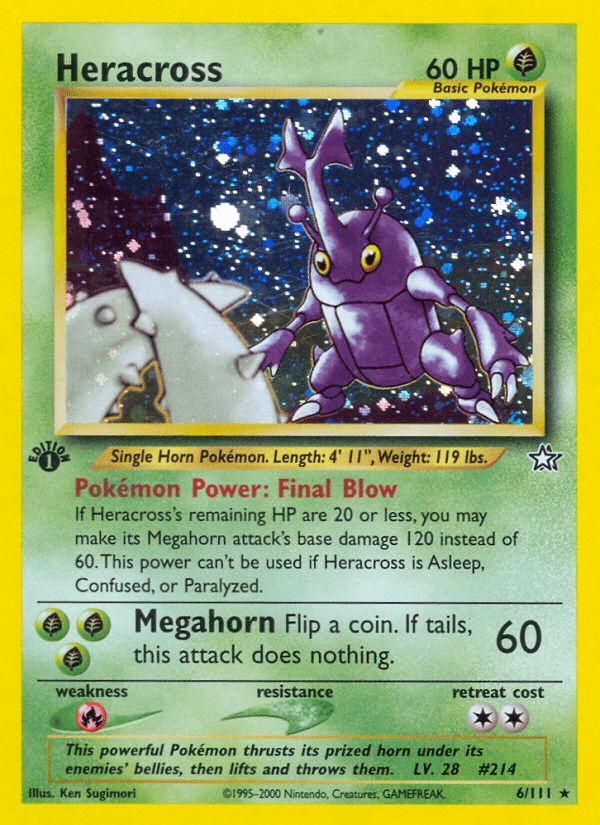 Heracross Neo Genesis