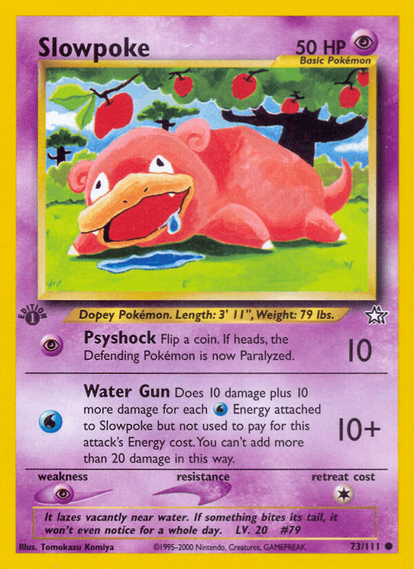 Slowpoke Neo Genesis