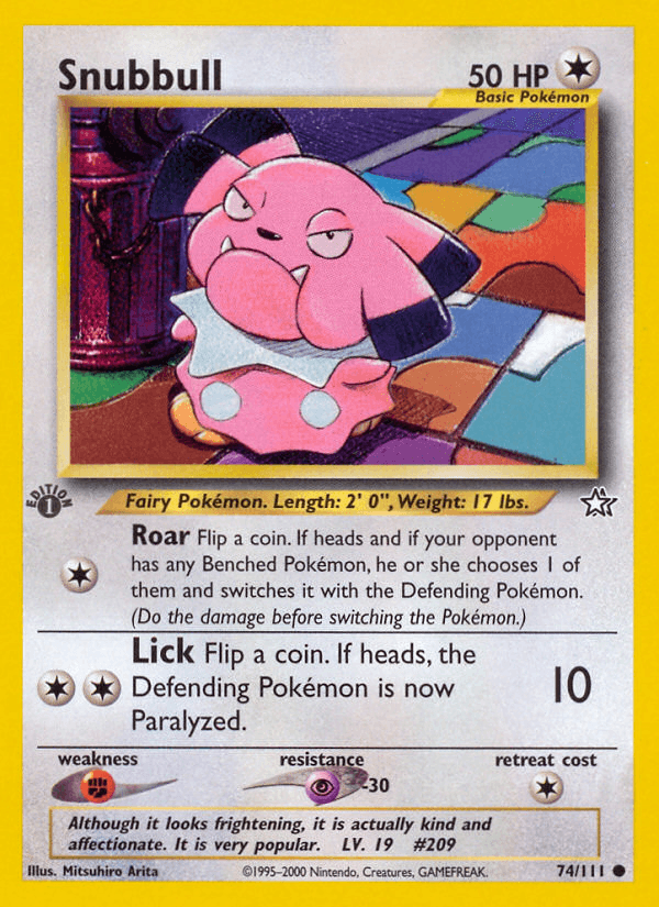 Snubbull Neo Genesis