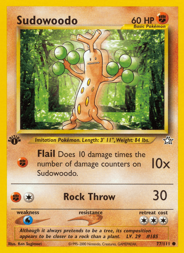 Sudowoodo Neo Genesis