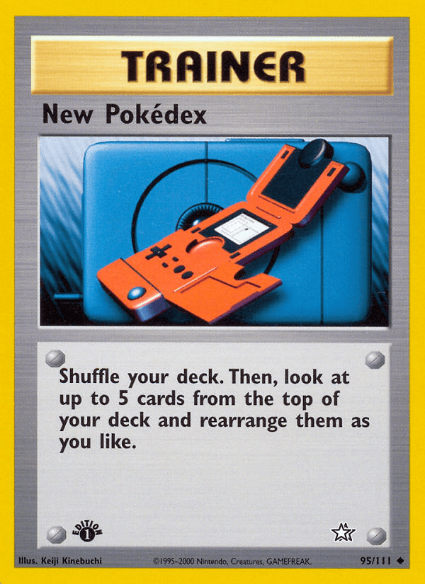 New Pokédex Neo Genesis