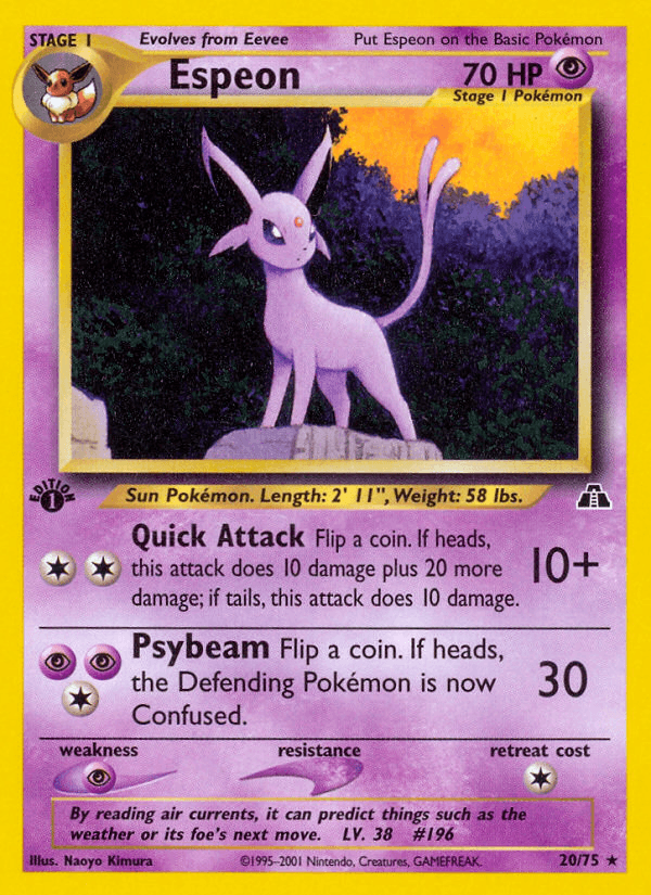 Espeon Neo Discovery