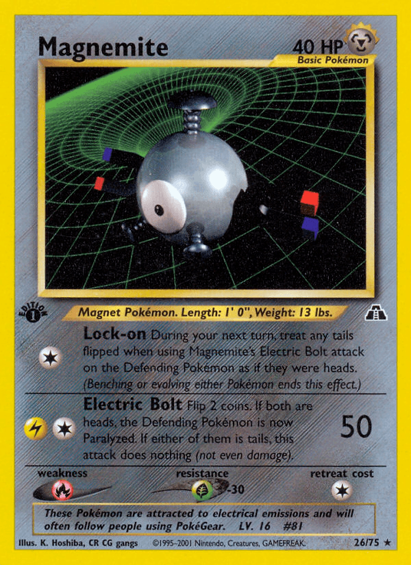 Magnemite Neo Discovery